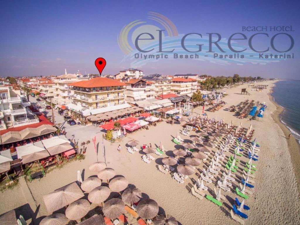 El Greco Hotel Olympic Beach Olympiakí Aktí Exterior foto